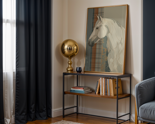 Plaid Noble - Art Prints