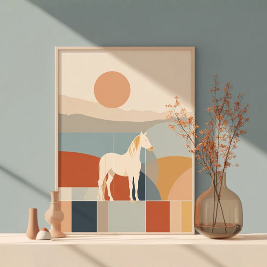 Golden Ridge - Wooden Framed Poster