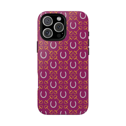 Shoes and Bit Phone Case (Magenta)