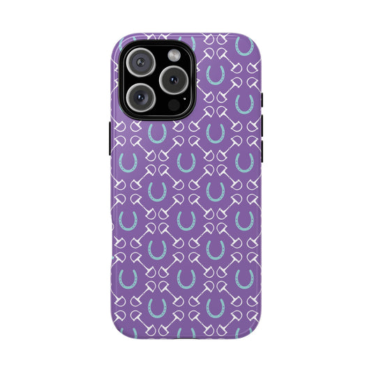 Shoes and Bit Phone Case (Purple)