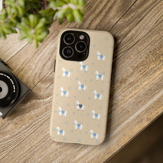 Snowy Doll Phone Case (Beige)