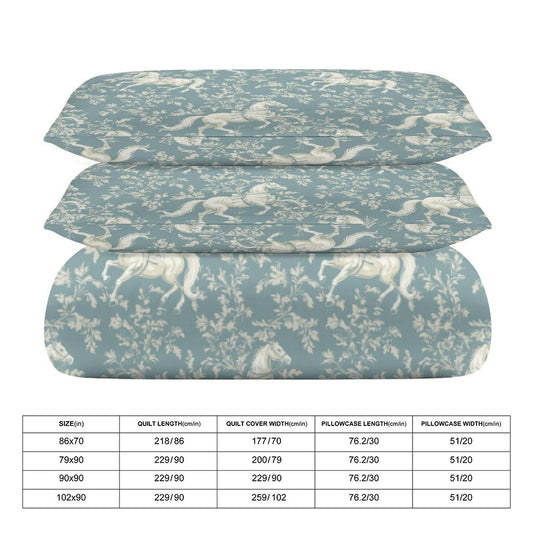 Royal March (Light) - 3 Pcs Duvet Set