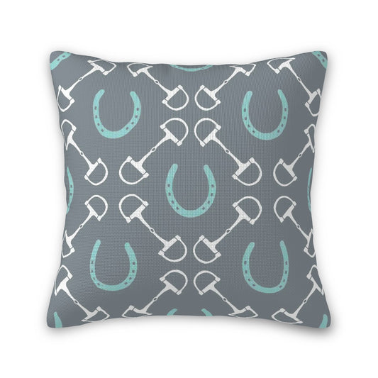 Shoes and Bit Throw Pillow Covers