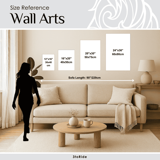 Wallside Gaze - Wooden Framed Poster