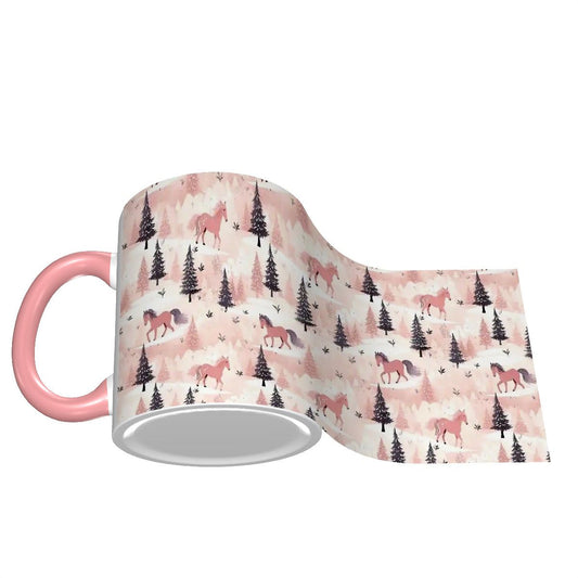 Pink Field Coffee Mug