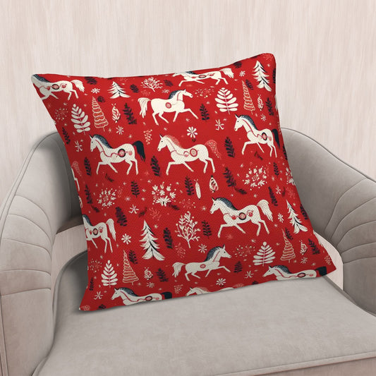 Chritmas Jog Throw Pillow Cover