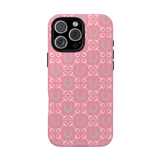Shoes and Bit Phone Case (Pink)