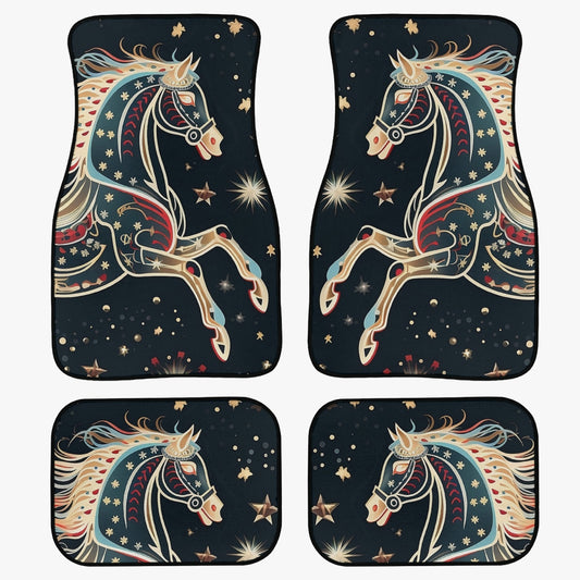 Car Floor Mat - Starry Horse