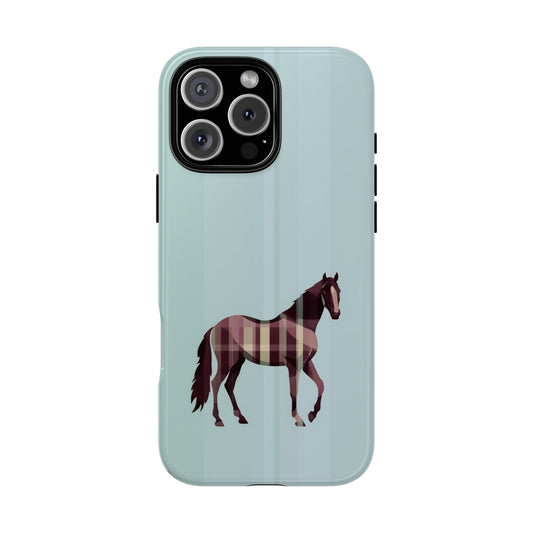 Middle Strip Phone Case (Light Blue)