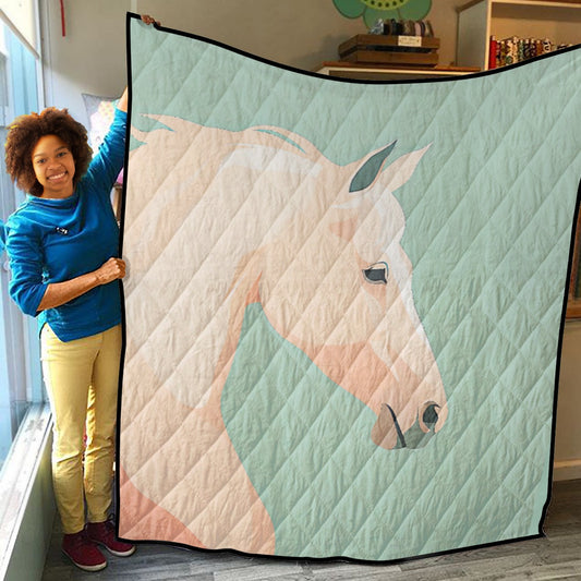 Minty Quilt Blanket