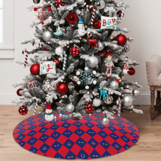 Tree Skirt - Argyle Check