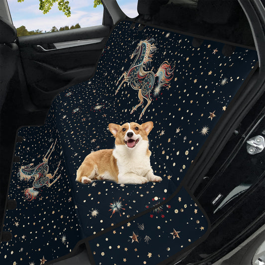 Car Pet Seat Cover - Starry Horse