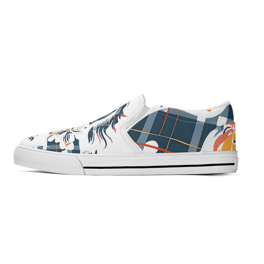 Unicorn Design Slip On Shoes