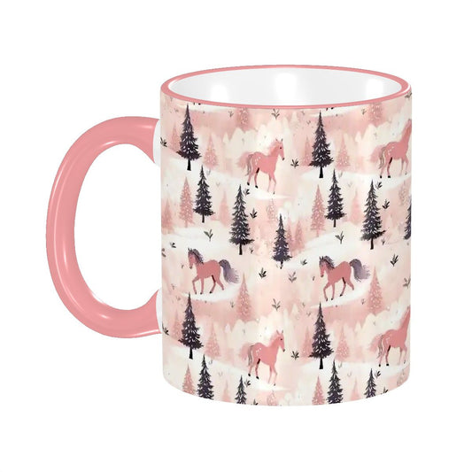 Pink Field Coffee Mug