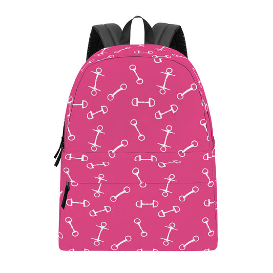 Horse Bit Design Backpack