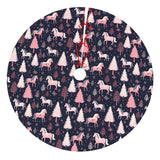 Tree Skirt - Navy Pink Tree Skirt - Navy Pink