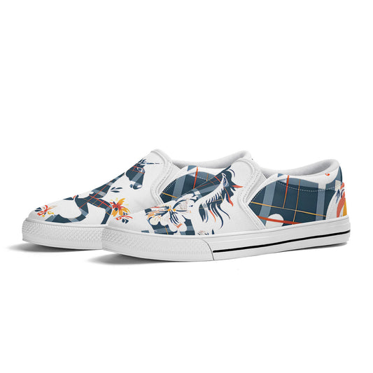 Unicorn Design Slip On Shoes