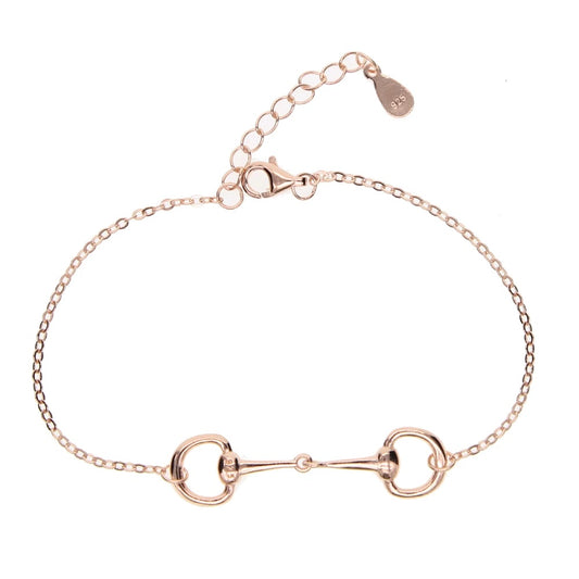 S925 Snaffle Bit Bracelet