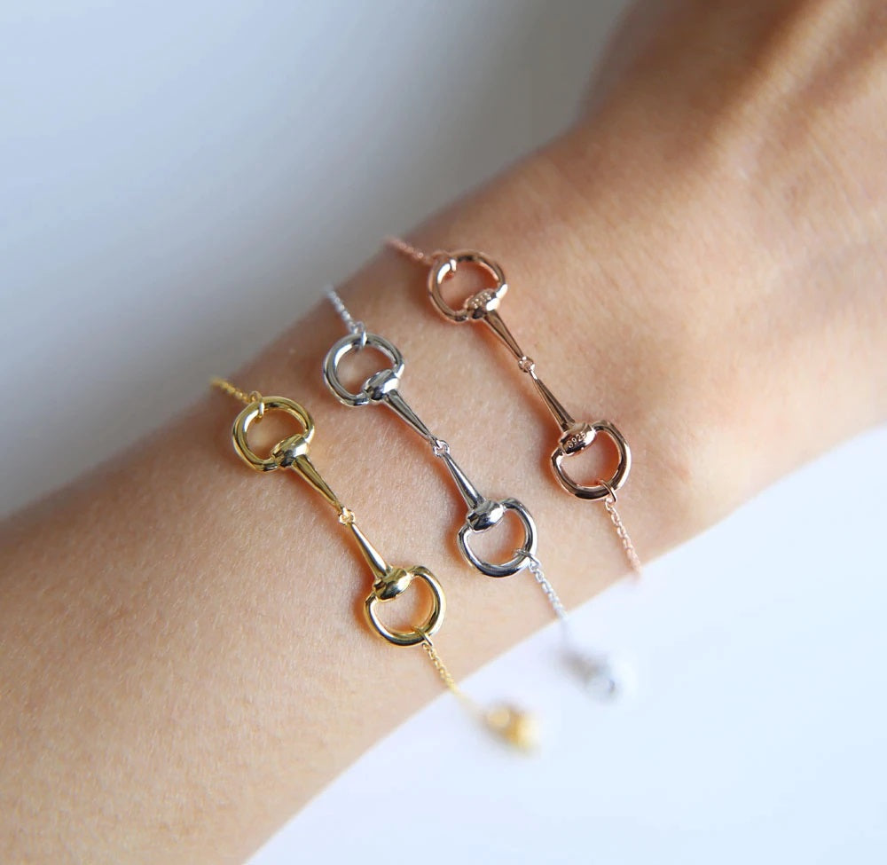 S925 Snaffle Bit Bracelet S925 Snaffle Bit Bracelet