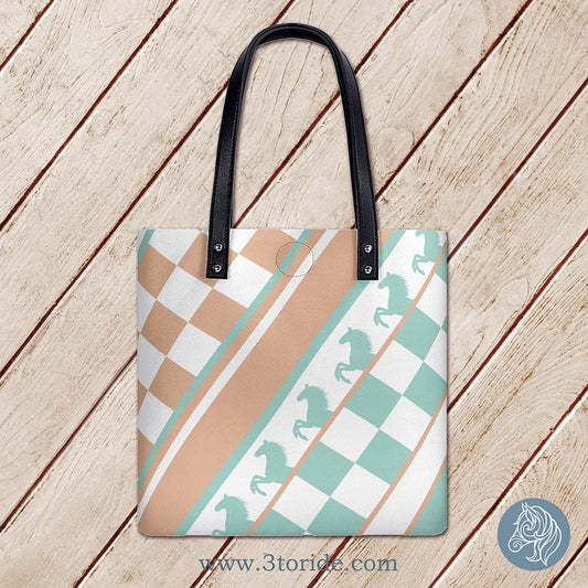 Check & Horses - Shoulder Bag