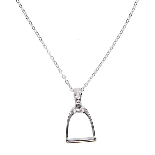 S925 Stirrup Necklace