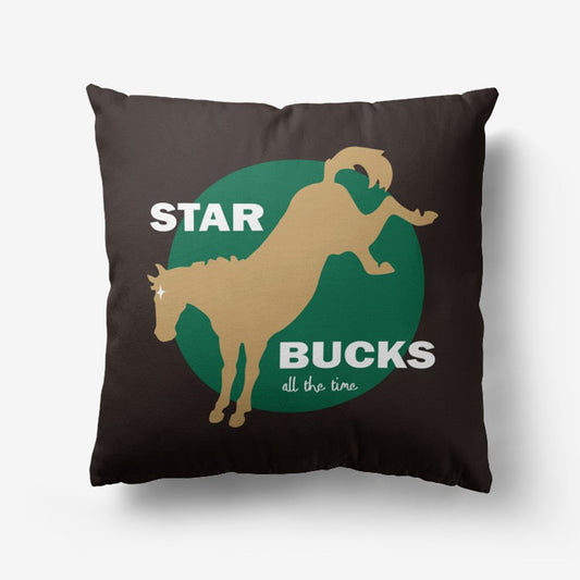 Couch Pillow Case - Star Bucks