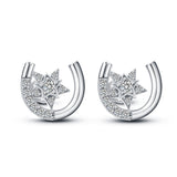 Sparkling Star & Horseshoe Stud Earring Sparkling Star & Horseshoe Stud Earring