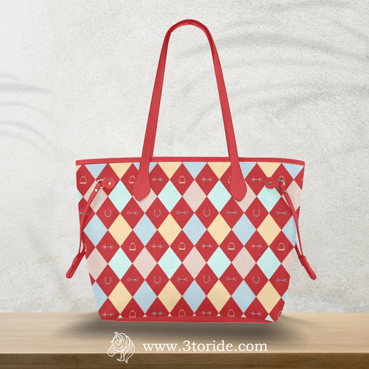 Pastel Argyle Classic Tote Bag