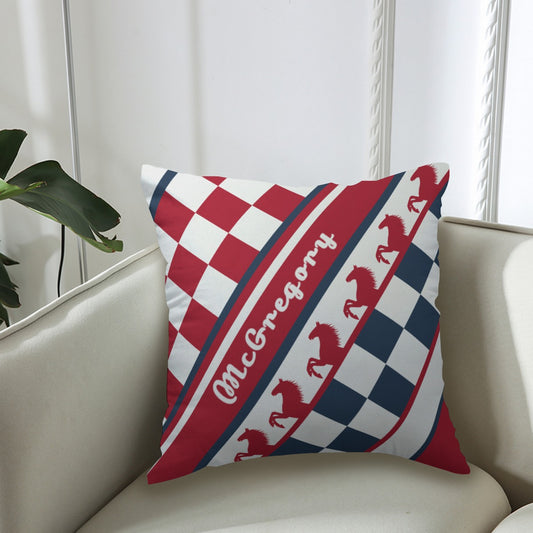 Couch Pillowcase (Personalized) - Checkers