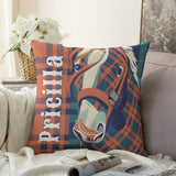 Couch Pillowcase - Abstract Tartan