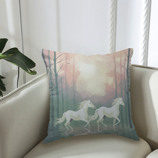 Couch Pillowcase - Dawn Forest