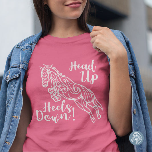 Head Up Heels Down T-shirt (More Colors)