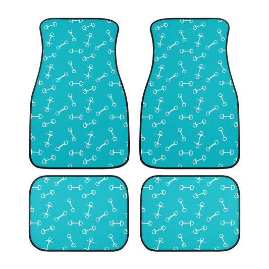 Car Floor Mat - Horse Bits
