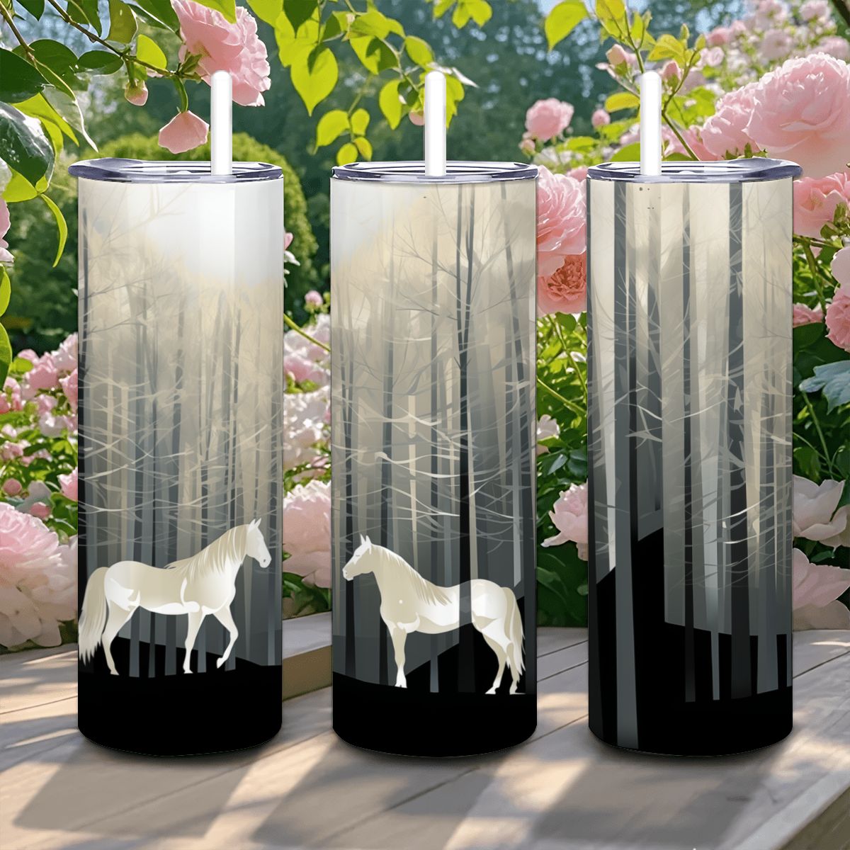 In Woods Stainless Steel Tumbler