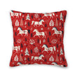 Chritmas Jog Throw Pillow Cover