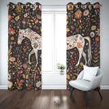 Botanic Horse Blackout Curtain