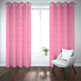 Horse Bit Design Blackout Curtains (Pink)