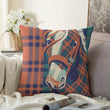 Couch Pillowcase - Abstract Tartan