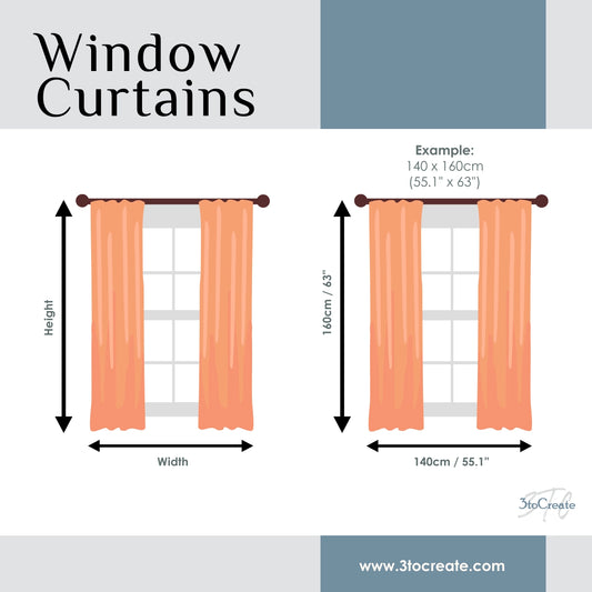 Blackout Curtains - Horseshoe (Pink)