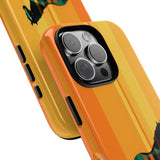 Middle Strip Phone Case (Orange)