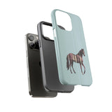 Middle Strip Phone Case (Light Blue)