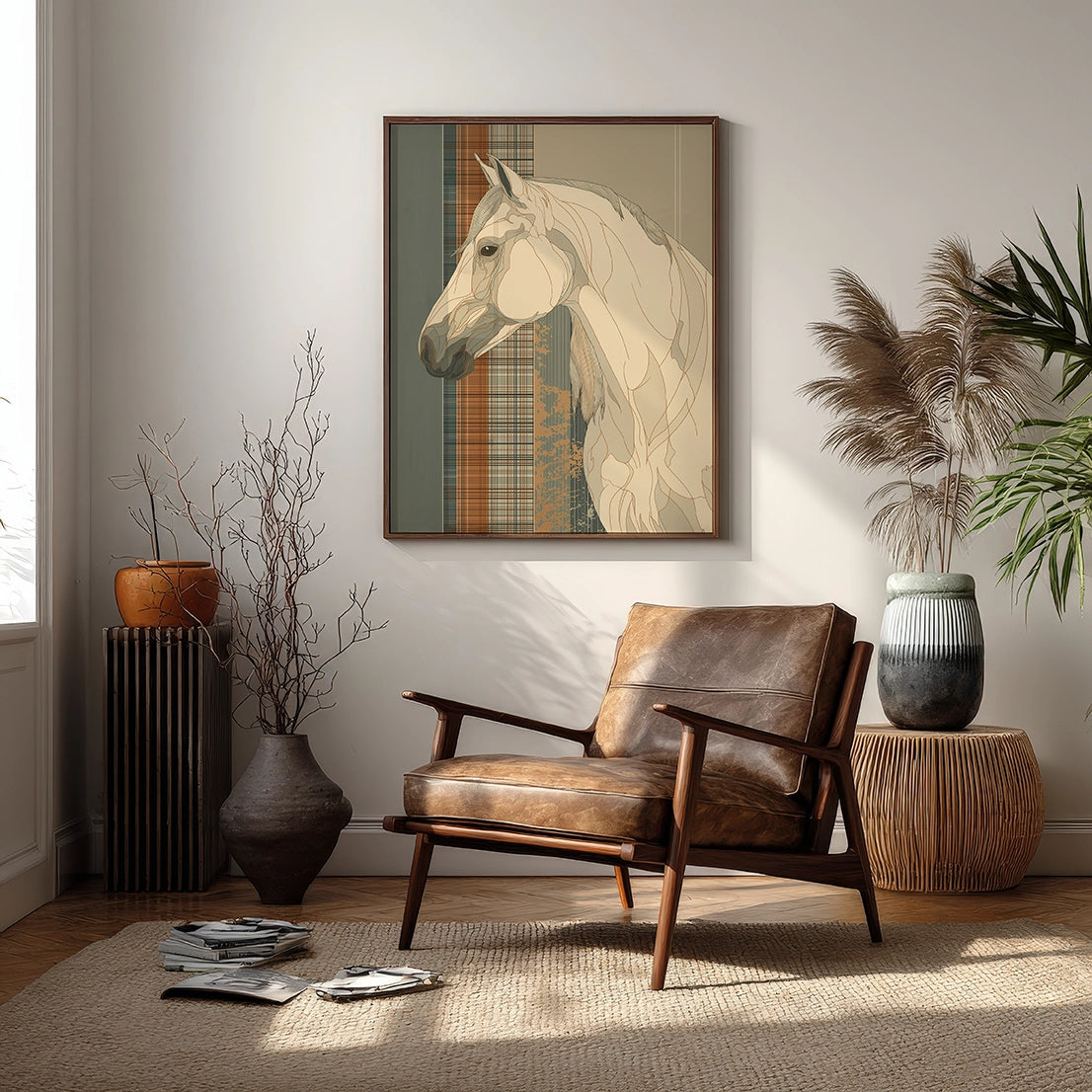 Plaid Noble - Art Prints