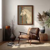 Plaid Noble - Wooden Framed Poster