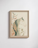 Verdant Grace - 3TR107GHor2027 - Wooden Framed Poster