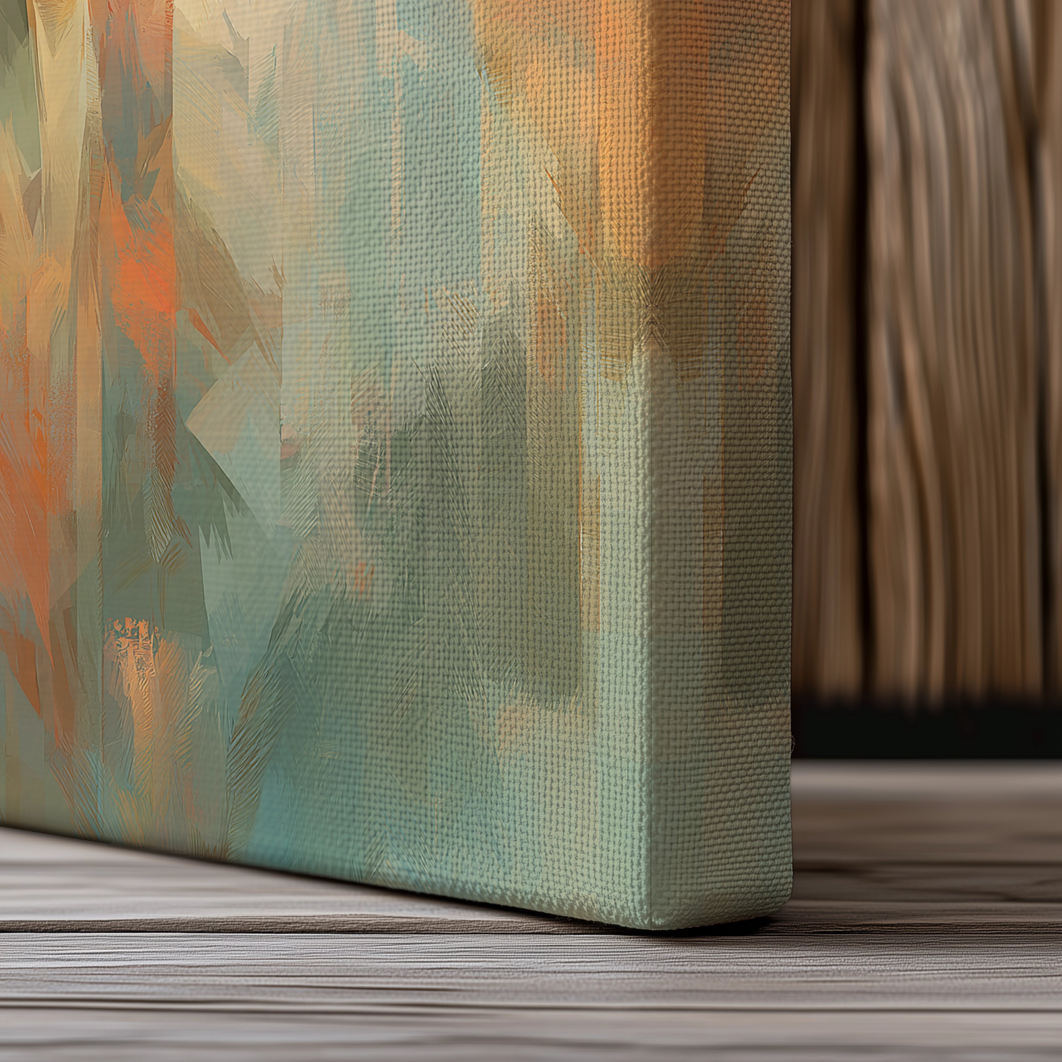 Rust Whisper - Canvas Print