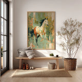 Momentum Mosaic - Wooden Framed Poster