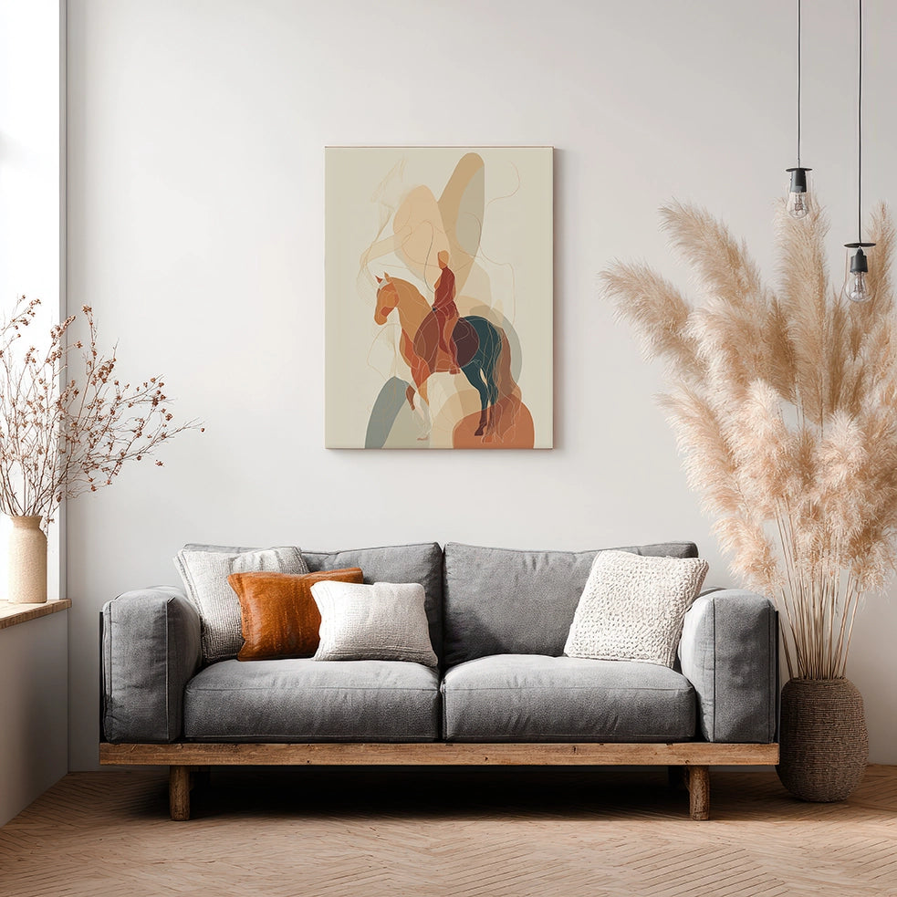 Golden Ride - Canvas Print