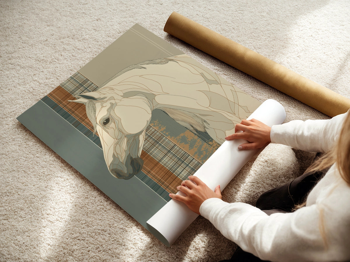 Plaid Noble - Art Prints