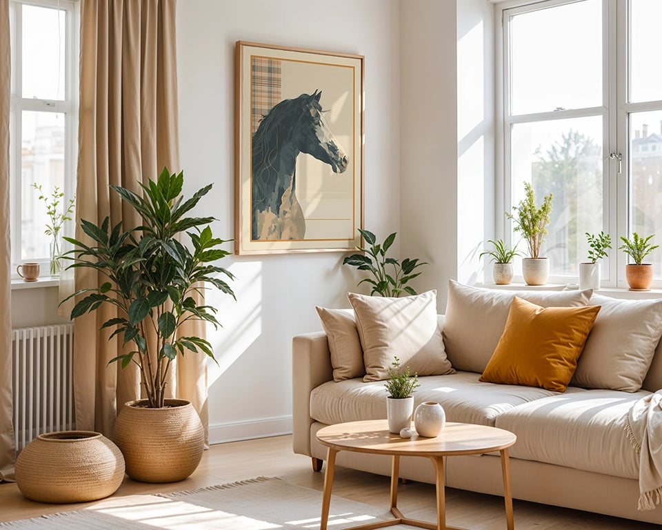 Quiet Profile - Wooden Framed Poster