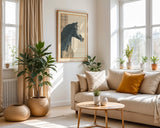 Quiet Profile - Wooden Framed Poster